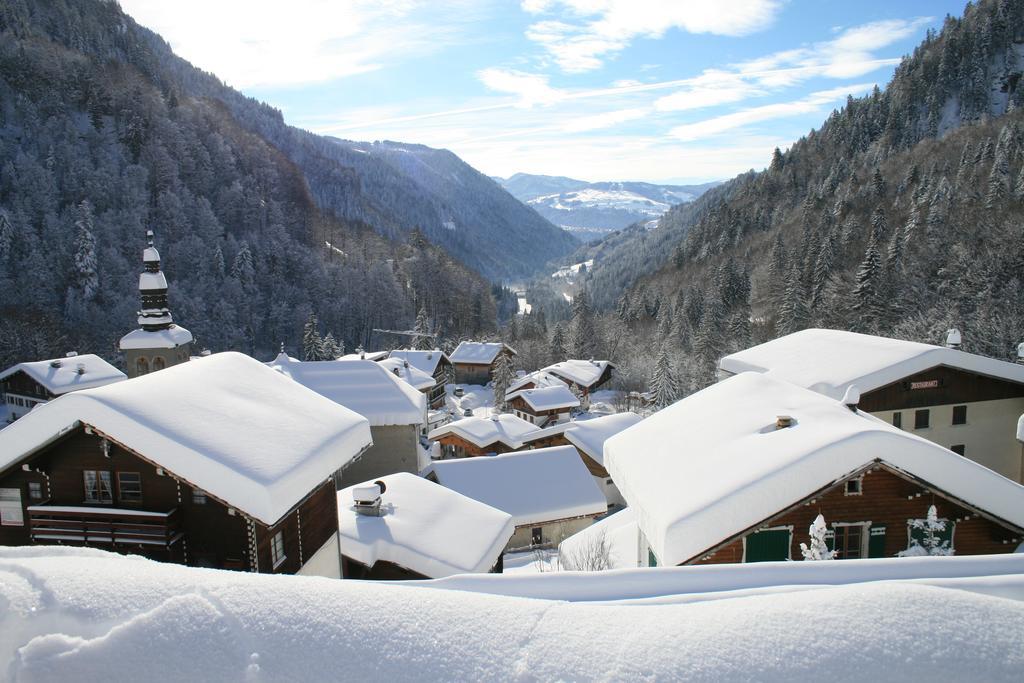 Le Caprice Des Neiges 1 Appartement La Giettaz Buitenkant foto